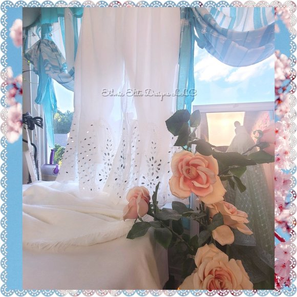 New Indian Lucknow Chikankari Art Mirror Work Sharara Pants For Womens - Picture 5 of 12